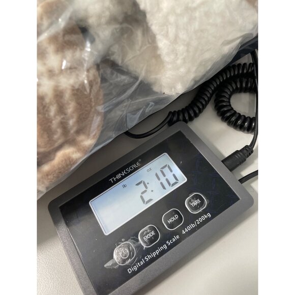 Centigrade Bonded Sherpa Lined Plaid Jacket Womens M Taupe Plaid Medium Poly NEW - Picture 5 of 5